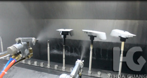 汽車(chē)配件噴涂生產(chǎn)線解決方案:工件自轉(zhuǎn)自動(dòng)噴涂線